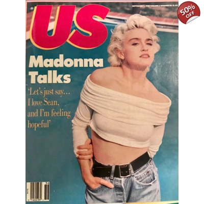 Madonna US Magazine 1987 U.S. Rare Madonna US Magazine 1987 U.S. Rare