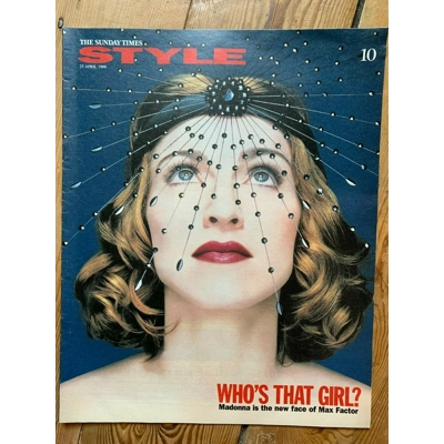 Madonna The Sunday Times Style Magazine Madonna The Sunday Times Style Magazine