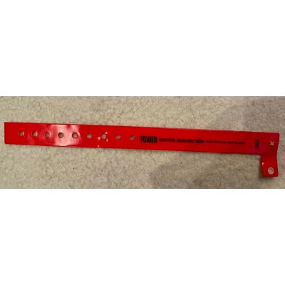 Madonna Tower Records Store Appearance Bracelet 2003 Madonna Tower Records Store Appearance Bracelet 2003