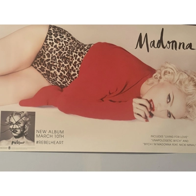 Madonna Rebel Heart Album Poster Madonna Rebel Heart Album Poster