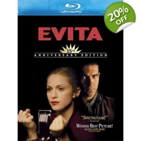 Evita Blu-Ray 15th Anniversary DVD