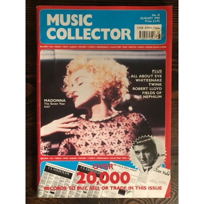 Madonna Music Collector Magazine