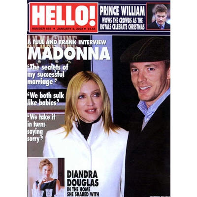 Madonna Hello Magazine Jan 2002 Madonna Hello Magazine Jan 2002
