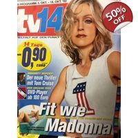 Madonna TV 14 Magazine Music Era