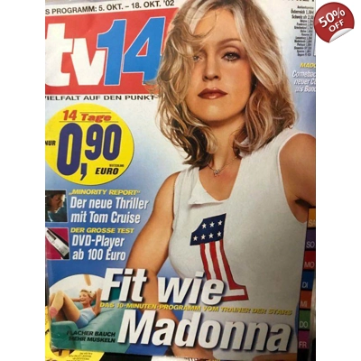 Madonna TV 14 Magazine Music Era Madonna TV 14 Magazine Music Era
