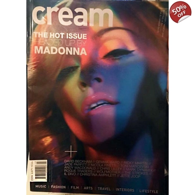 Madonna Cream Magazine Confessions Era
