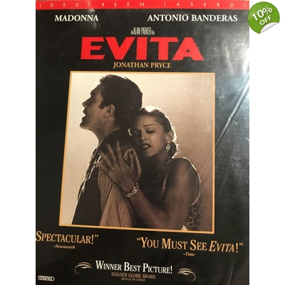 Madonna Evita Laser Disc Wide Screen Madonna Evita Laser Disc Wide Screen