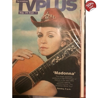 Madonna TV Plus Magazine Madonna TV Plus Magazine