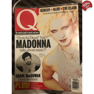 Madonna Q Magazine 1994 Bedtime Stories Era Madonna Q Magazine 1994 Bedtime Stories Era