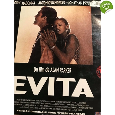 Madonna Evita Movie Laser Disc Madonna Evita Movie Laser Disc