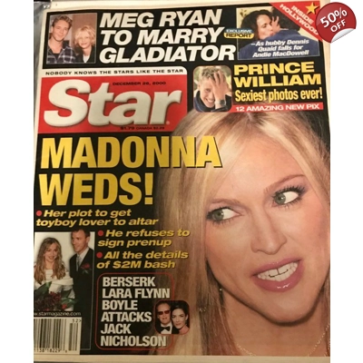 Madonna Star Magazine Madonna Star Magazine