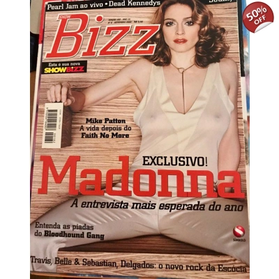 Madonna Bizz Magazine Madonna Bizz Magazine