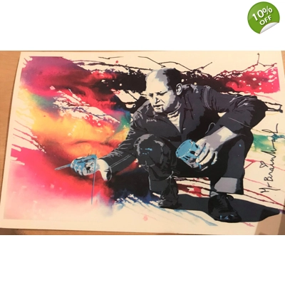 Mr. Brainwash Postcard Mr. Brainwash Postcard