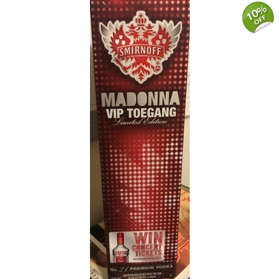 Madonna Smirnoff Box Madonna Smirnoff Box