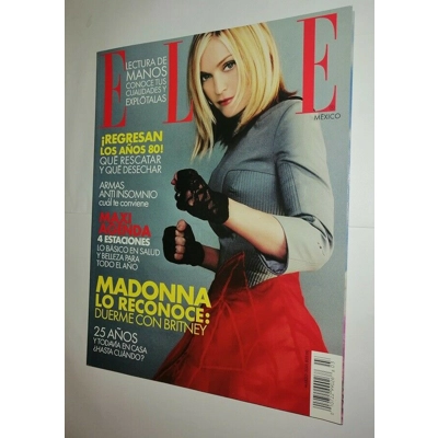 Madonna Elle Puerto Rico Magazine 2001
