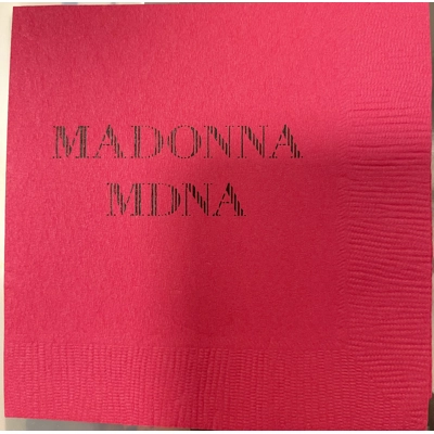 Madonna Mdna napkin