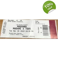 Madonna Tour Ticket San Francisco