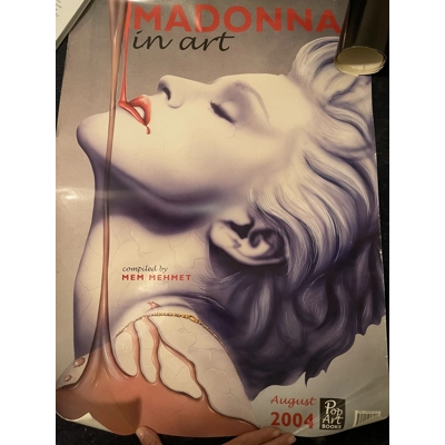 Madonna in Art Book Poster Madonna in Art Book Poster