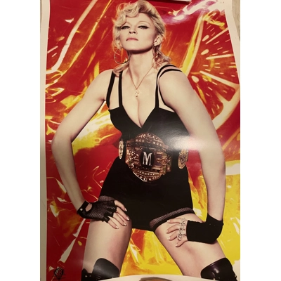 Madonna Mini Sized Hard Candy Poster Card Board Madonna Mini Sized Hard Candy Poster Card Board