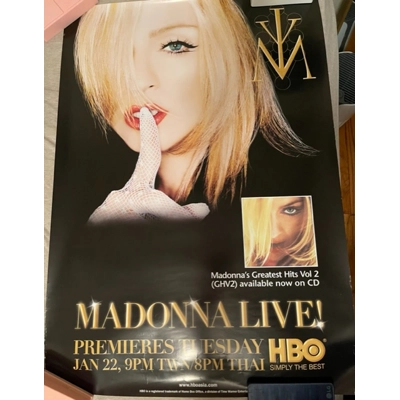 Madonna Live HBO! Teaser Poster