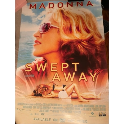 Madonna Swept Away DVD Poster