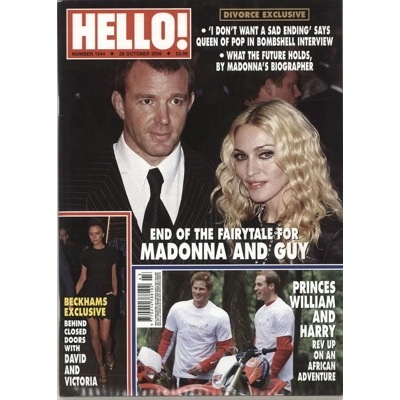 Madonna Hello! UK Magazine Madonna Hello! UK Magazine