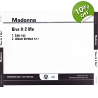 Madonna Give it to Me Promo CD