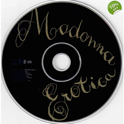 Madonna Erotica Single Promo CD Madonna Erotica Single Promo CD