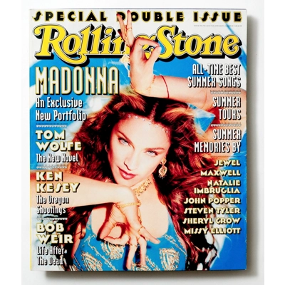Madonna Rollingstone Magazine July 9, 1998