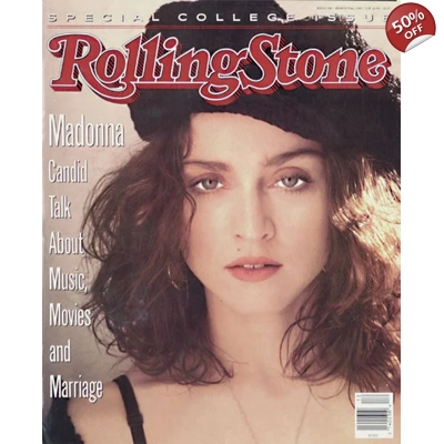 Madonna Rollingstone Magazine March 23 1989 Madonna Rollingstone Magazine March 23 1989