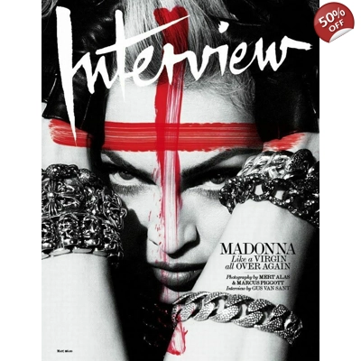 Madonna Interview Magazine Oversized Stunning Madonna Interview Magazine Oversized Stunning