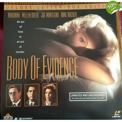 Madonna Body of Evidence Deluxe Letter-Box Laser Disc