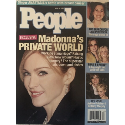 Madonna People Magazine 2003