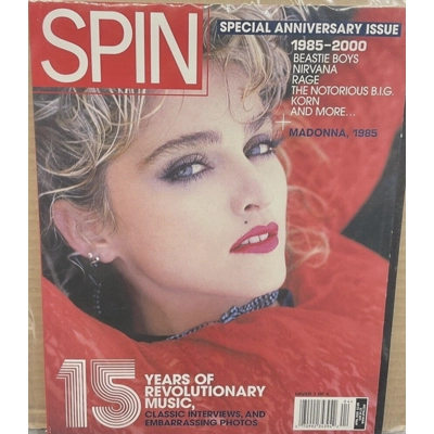 Madonna Spin Magazine 2000