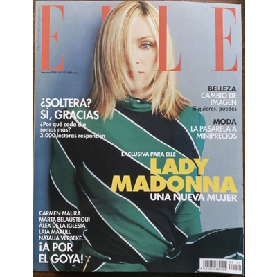 Madonna Elle Magazine 2001 Spain