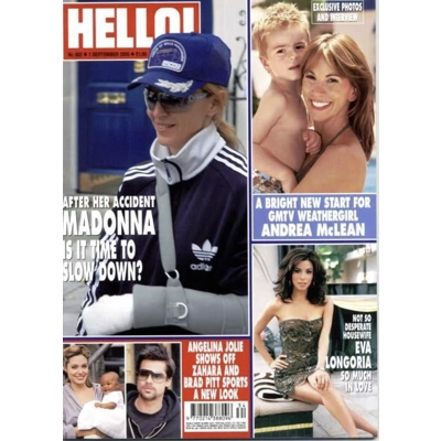 Madonna Hello Magazine 2005