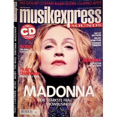 Madonna Musikexpress 2000