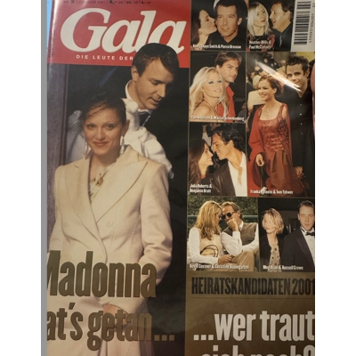 Madonna Gala Magazine 2001 Germany