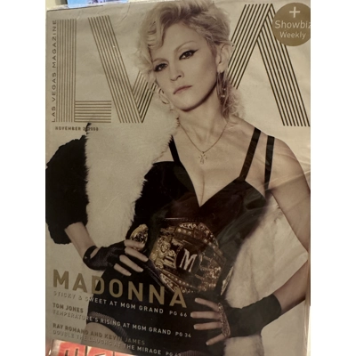 Madonna Las Vegas Magazine 2008