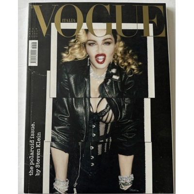 Vogue Italia Magazine MADONNA February 2017 Polaroid Issue Steven Klein Fashion Vogue Italia Magazine MADONNA February 2017 Polaroid Issue Steven Klein Fashion