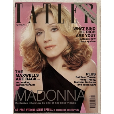 Madonna Tatler Magazine UK 2000