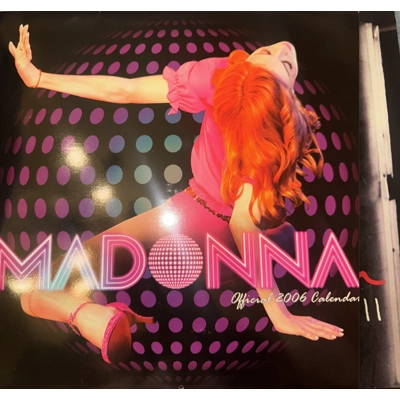 Madonna Calendar 2006 Official Confessions Era Madonna Calendar 2006 Official Confessions Era