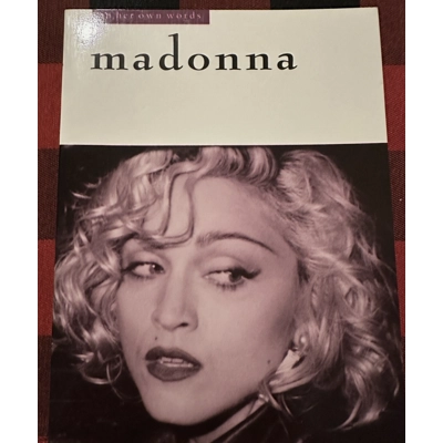 Madonna In her Own Words Book Madonna In her Own Words Book