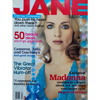 Madonna March 2000 Jane Magazine