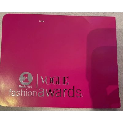 VH1 Fashion Awards Ticket 2000 VH1 Fashion Awards Ticket 2000