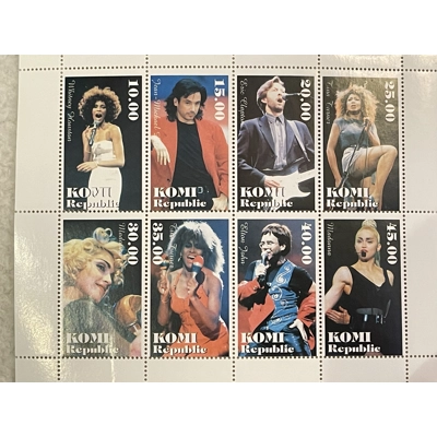 Madonna Stamp Sheet Set version 4