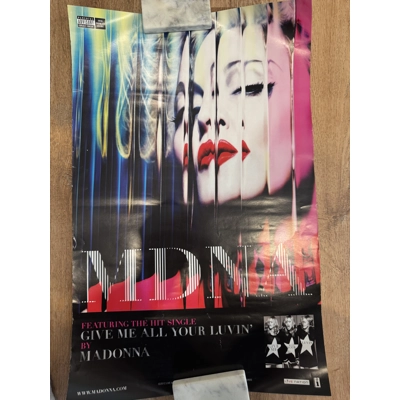 Madonna MDNA Mini Album Teaser Poster