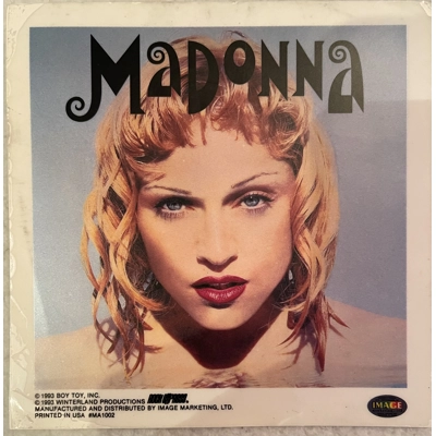 Madonna Rain Window Decal