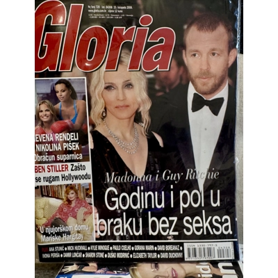 Madonna Gloria Magazine 2008