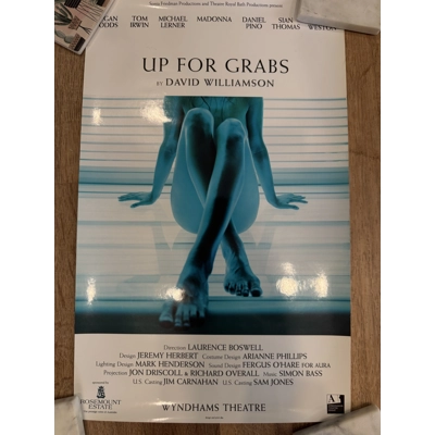 Madonna Up for Grabs Poster U.K Theatre Madonna Up for Grabs Poster U.K Theatre